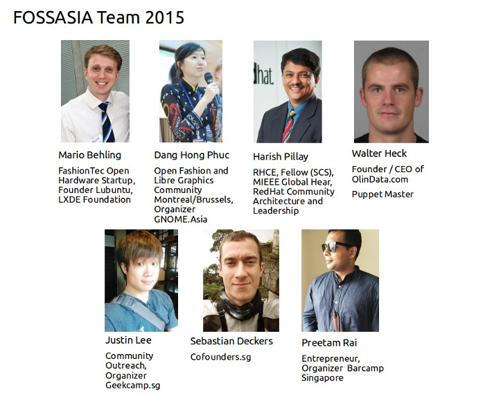 FOSSASIA 2015 Team