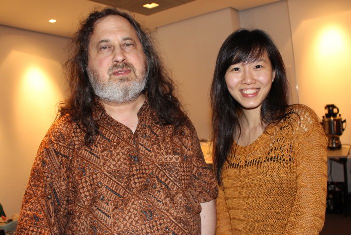 Richard Stallman FOSSASIA's Hong Phuc Dang, Free Software and Open Source
